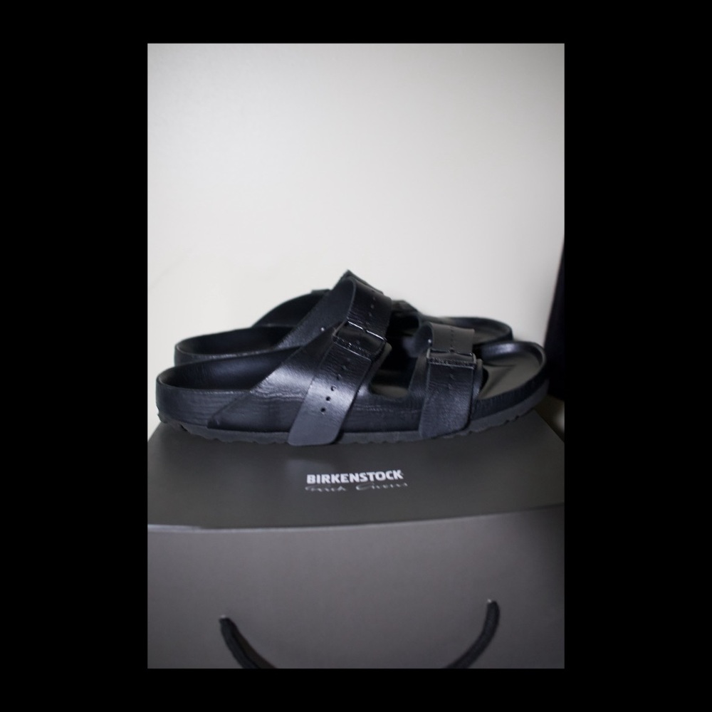 Rick Owens Birkenstock sandals